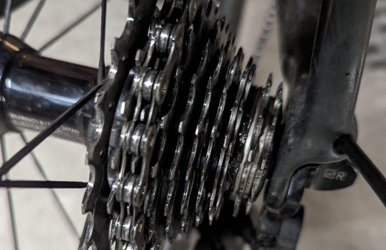 Sometimes things are destined not to work out... A bike cassette that has been assembled with a misplaced spacer - that wasn't the plan!